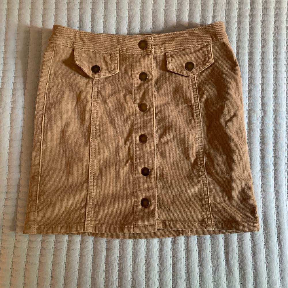 tj maxx corduroy mini skirt